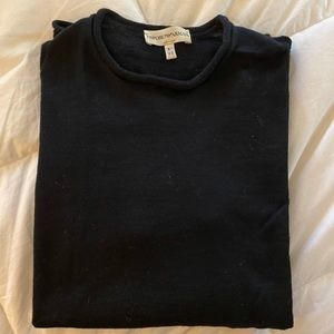 Armani black wool sweater
